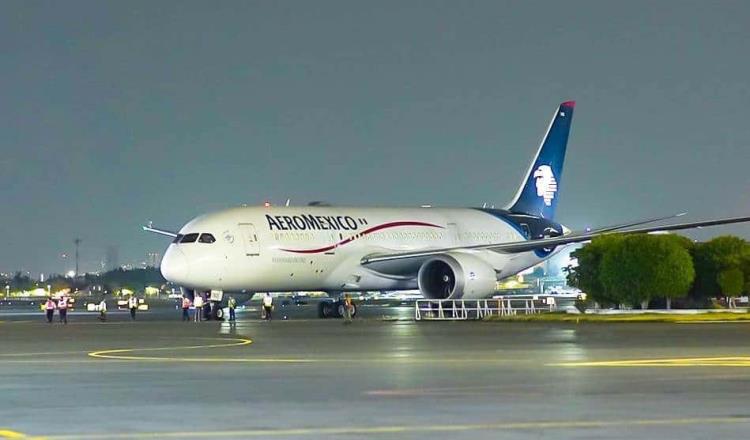 Reporta Aeroméxico nuevo incidente en el AICM