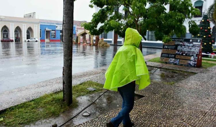 CONAGUA estima lluvias de hasta 25 milímetros hoy para Tabasco