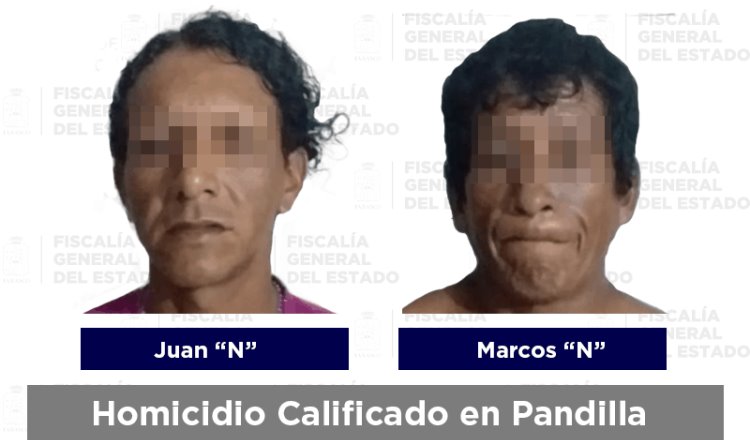 Detienen en Cunduacán a 2 sujetos involucrados en homicidio cometido en Comalcalco