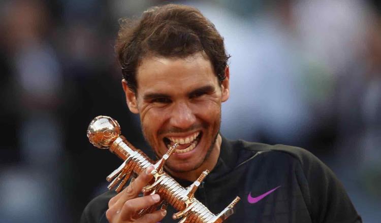 Confirma Rafa Nadal su participación en el Masters 1000 de Madrid