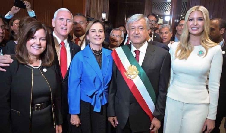 Hija de Donald Trump da la bienvenida a AMLO a EU