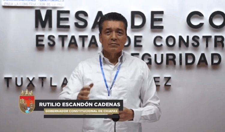 Sanitización y fumigación en Chiapas se harán bajo consenso: Rutilio Escandón