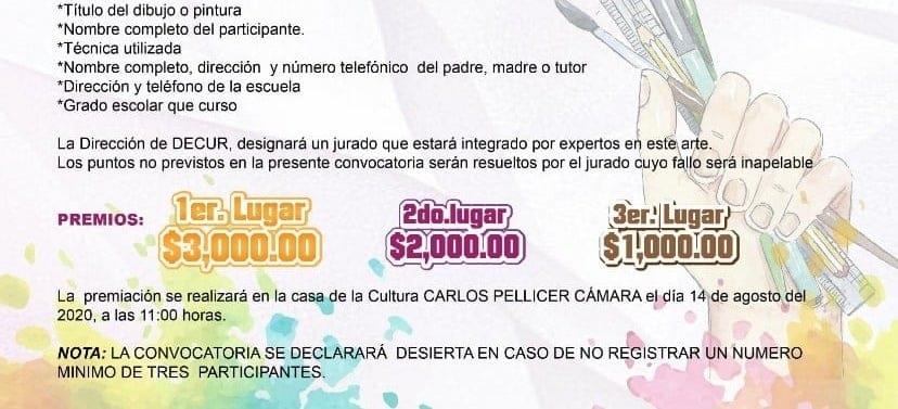 Convoca Ayuntamiento de Comalcalco a concurso de dibujo y pintura virtual Mi lucha contra el COVID-19
