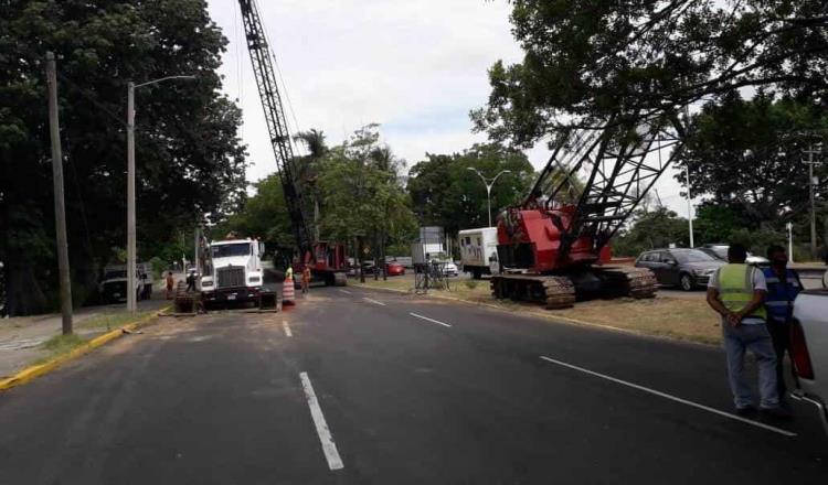 Anuncian cierre de calles ante inicio de obras para el distribuidor vial Universidad en Villahermosa