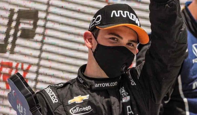 Logra mexicano Patricio O’Ward su primer podio de la temporada en IndyCar