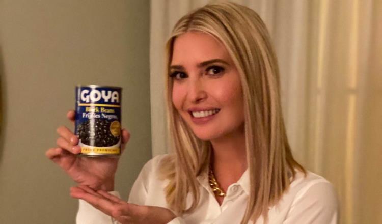 Desata polémica Ivanka Trump al promover frijoles negros en lata para buscar el voto latino a favor de su padre