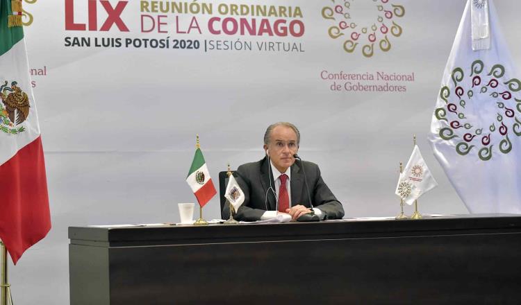 Asume gobernador de San Luis Potosí la presidencia de la CONAGO