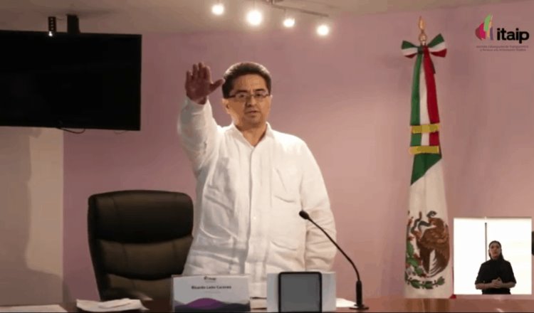 Eligen a Ricardo León Caraveo nuevo presidente del ITAIP