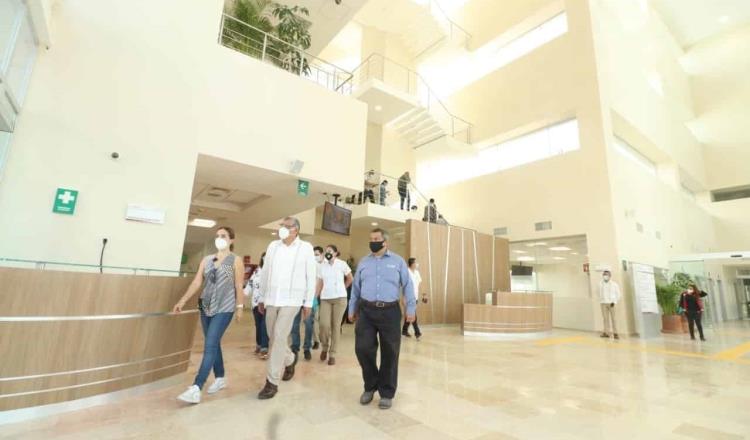 Recorre Adán Augusto nuevo hospital del ISSSTE que entrará en funciones en 15 días