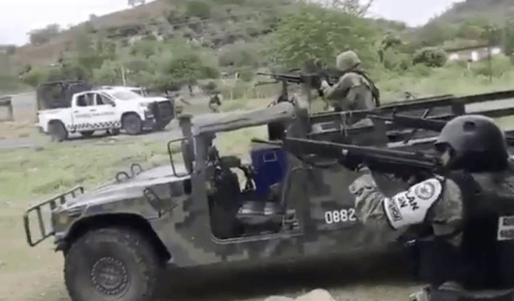 Circula video de enfrentamiento de la Guardia Nacional contra escolta de ‘El Mencho’ en Michoacán