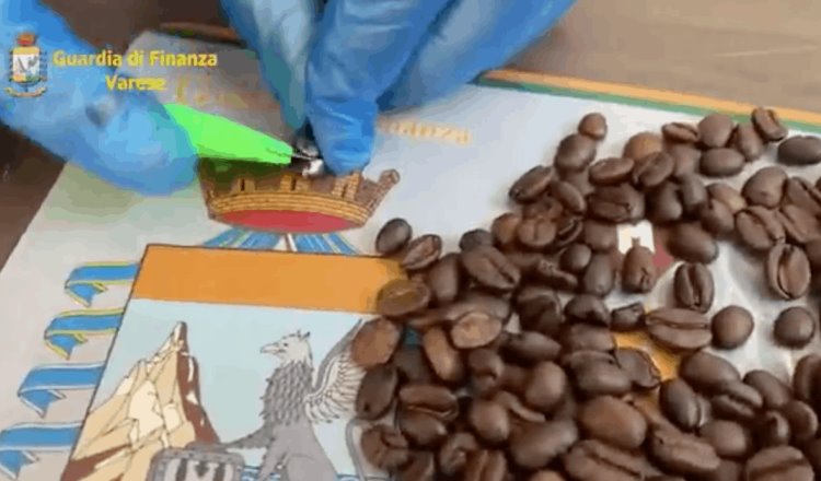 Aseguran en Italia un cargamento de granos de café… rellenos de cocaína