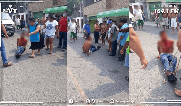 Ladrón mata a dueño de un local en Mazateupa, Nacajuca, y pobladores lo linchan