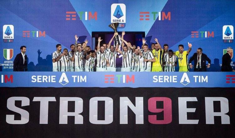 Sin CR7, Juventus levanta el título de Campeón de la Serie A Italiana