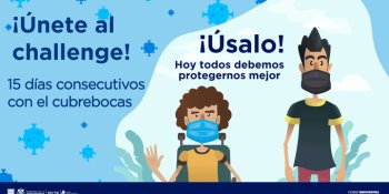 En tendencia se convierte el #CubrebocasChallenge con el que usuarios de redes sociales buscan disminuir contagios de covid