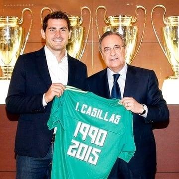 Florentino Pérez abre las puertas a Iker Casillas en el Real Madrid