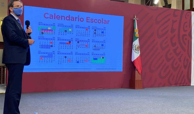 Presenta SEP calendario escolar 2020-2021; cuenta con 190 días de clases, días de asueto y periodos vacacionales