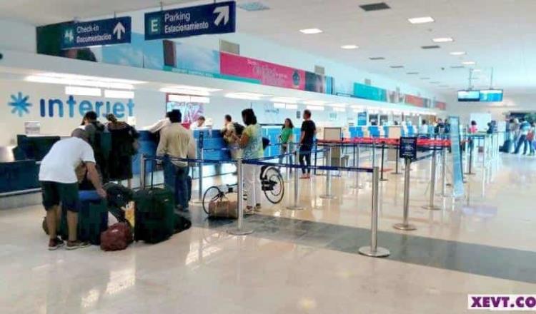 Registra julio aumento de pasajeros en el Aeropuerto de Villahermosa; transitaron 30 mil 426 personas