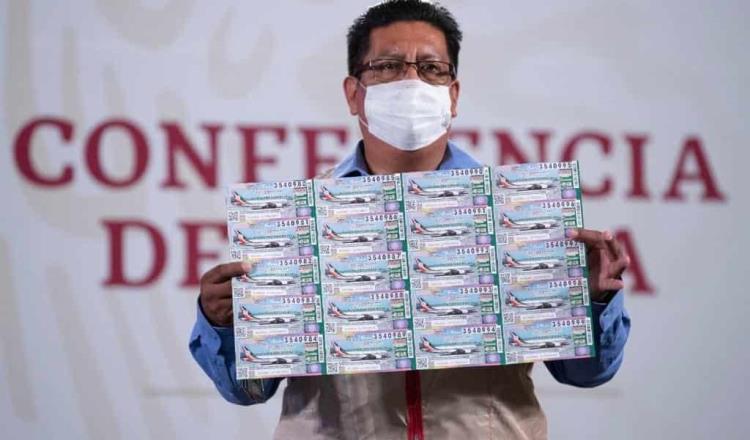 ‘Cachitos’ que no se vendan para la rifa del Avión serán para el sector salud: Lotería Nacional