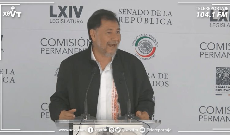 Pide Fernández Noroña a Muñoz Ledo sensatez en la elección a la dirigencia nacional de MORENA
