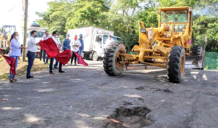 Inician trabajos de rehabilitación de la carretera Saloya – El Guácimo