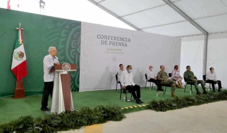 Reconoce AMLO trabajo del Gobernador Héctor Astudillo al frente de Guerrero