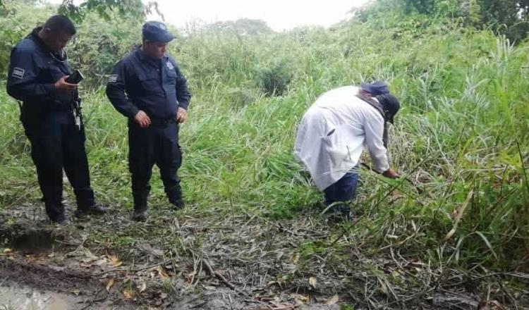 Hallan restos humanos entre la maleza en Huimanguillo