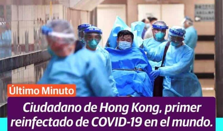 Hombre de Hong Kong, el primer reinfectado de coronavirus en el mundo