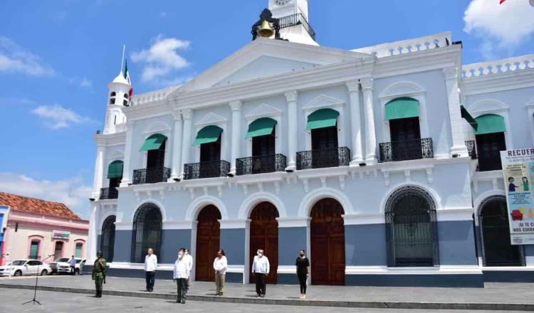 Encabeza SEMOVI “Toque de Silencio” en Tabasco en honor a víctimas mortales del coronavirus