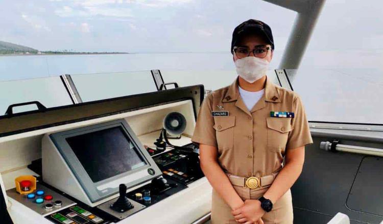 Por primera vez en la historia de la Marina, una mujer está al mando de una Patrulla Costera