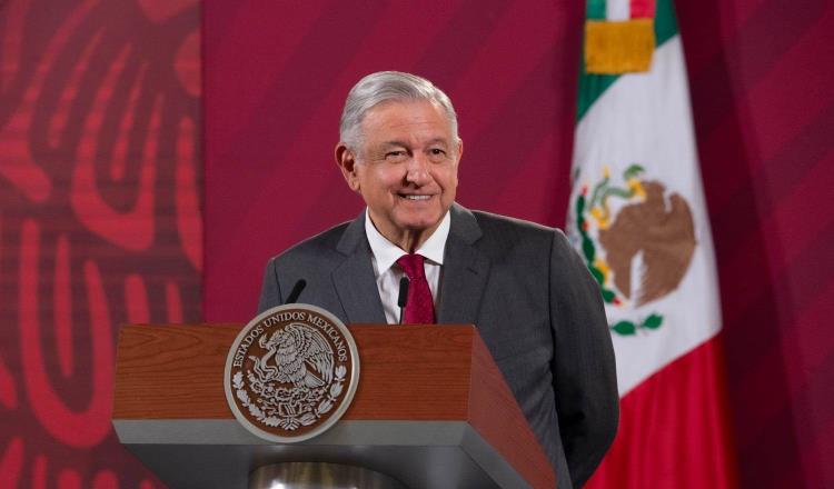 Asegura AMLO que tiene una aprobación del 64% y que 70% de mexicanos están a favor de que continúe en el cargo