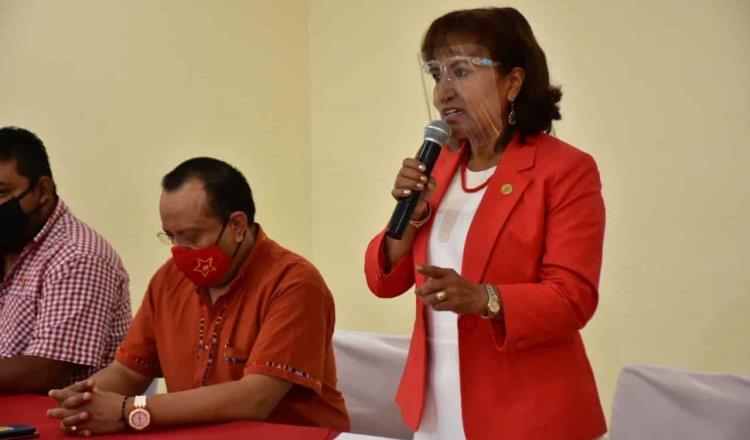 “Un gobernador no puede hacer renunciar a nadie” dice diputada federal del PT, tras salida de Villalpando de la alcaldía de Macuspana