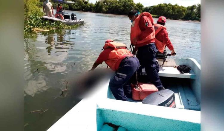 Rescatan cuerpo de un hombre sin vida en el río Grijalva