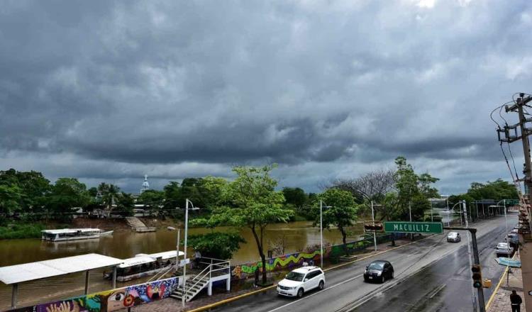 Pronostica Conagua fin de semana lluvioso para Tabasco