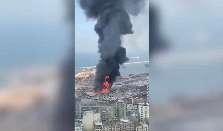 Reportan nuevo incendio en Beirut, Líbano a más de un mes de la gran explosión