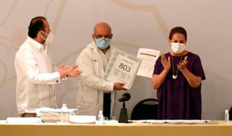 Advierte Felipe Calderón desviación de recursos en donación de “cachitos” al sector salud de Tabasco