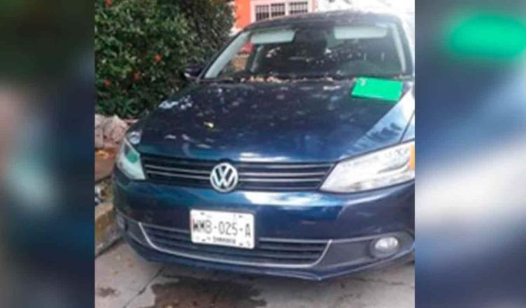 Recupera SSyPC vehículo con reporte de robo en Gaviotas Norte