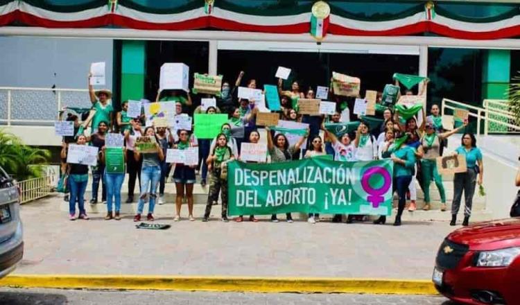 Protestarán en Tabasco por el acceso al aborto legal y seguro