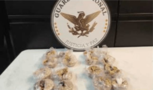 Asegura Guardia Nacional paquete de dulces típicos rellenos de cocaína en la CDMX; tenían como destino Canadá