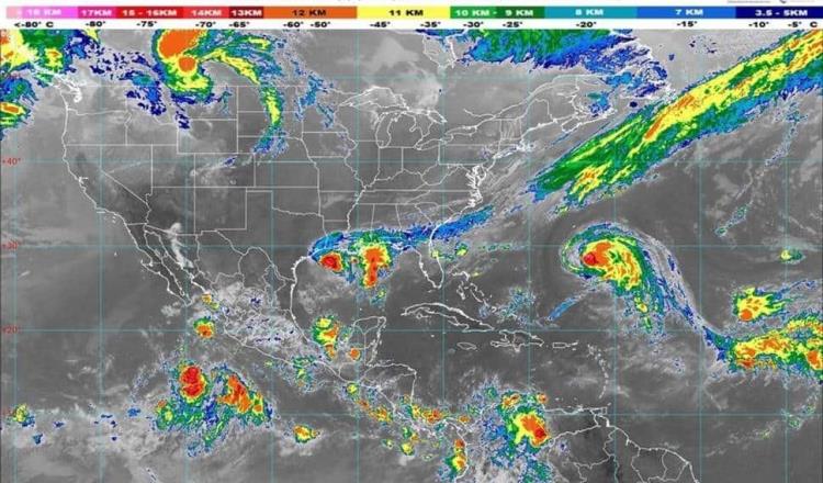 Baja potencial de lluvias en Tabasco, de torrenciales a muy fuertes, informa Protección Civil Estatal