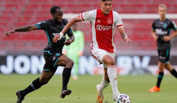 Edson Álvarez repite titularidad en triunfo del Ajax