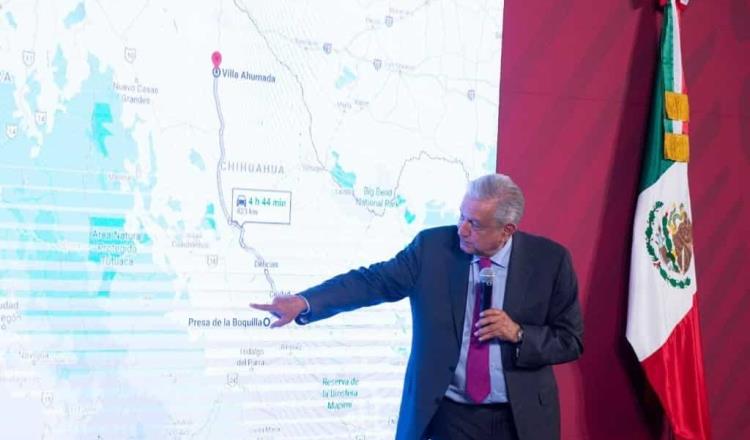 Acusa López Obrador conspiración del PAN en mesas de seguridad en Chihuahua; anuncia cambios en CONAGUA
