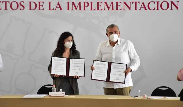 “Supervisa” Luisa María Alcalde avances del nuevo sistema de justicia laboral en Tabasco
