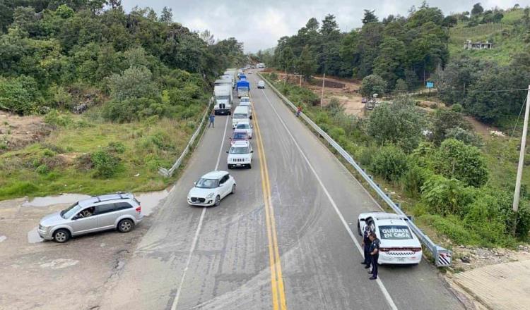 Bloquean por segundo día consecutivo la carretera Tuxtla Gutiérrez a San Cristóbal 