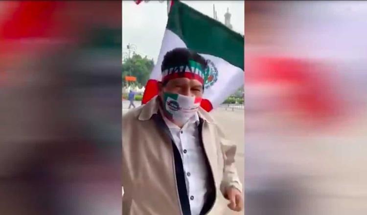 Reaparece ‘Juanito’, ahora como simpatizante del FRENAAA y llama asesino a AMLO