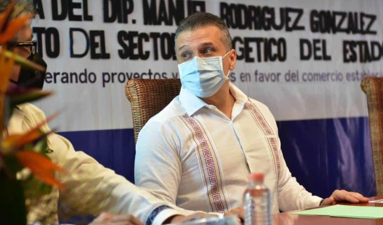 Reitera Manuel González, que solicitará licencia como diputado, de ser candidato de MORENA a la alcaldía de Centro