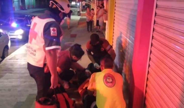 Hospitalizan a hombre tras ser asaltado y lesionado con arma blanca en el Centro de Cárdenas