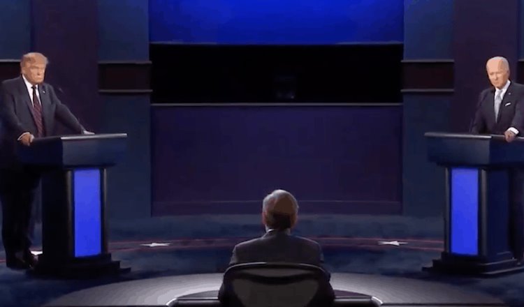 Trump y Biden se dan con todo en primer debate por la Presidencia de Estados Unidos