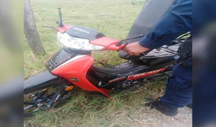Recupera SSPC motocicleta en Los Acosta