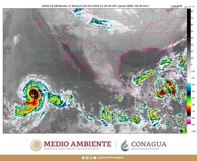 Se forma la depresión tropical 25 en el Caribe mexicano