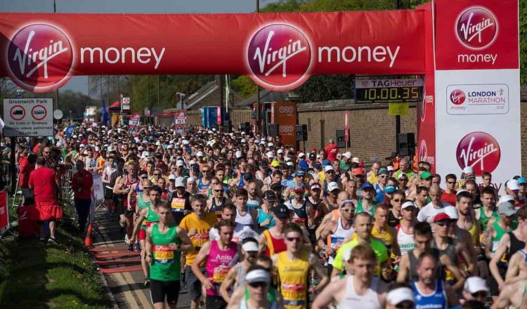 Maratón de Londres va, con tecnología para evitar contagios